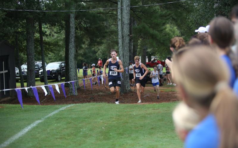 Dakota Toole led Elbert’s runners at the Southern Traditions XC Jamboree on Thursday, Sept. 11. (File photo by Bo Underwood)