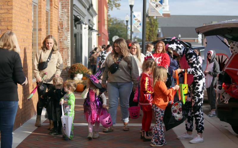 Main Street Elberton's Downtown Skelebration is scheduled to be held this weekend on the downtown square. (File photo by Rose Scoggins)