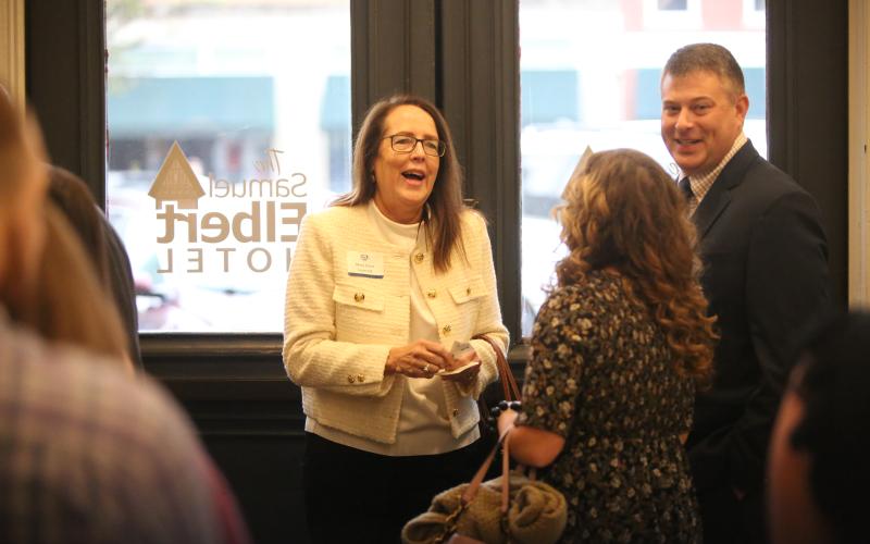 The Southeastern Power Administration celebrated its 75th anniversary with a dinner at the historic Samuel Elbert Hotel Oct. 27. The event included a cocktail hour, followed by a dinner and comments from a host of important speakers. (Photos by Mark Wells)