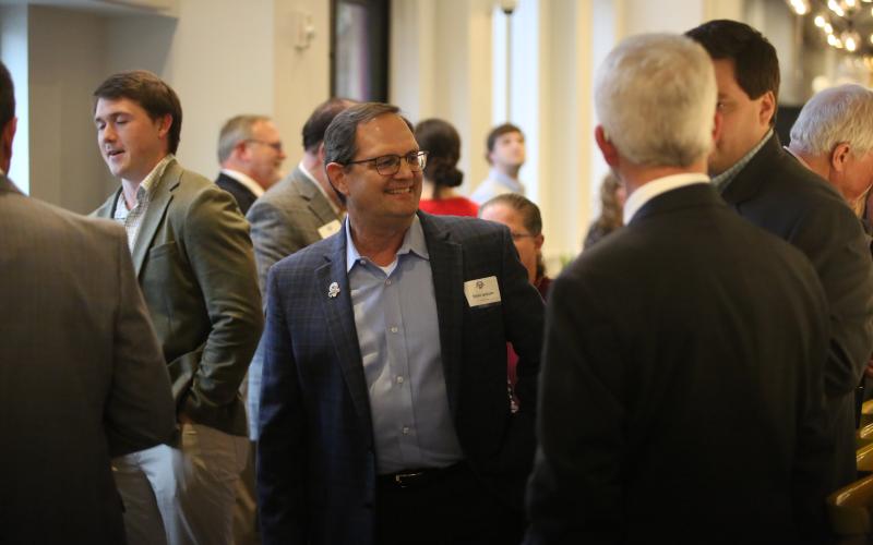 The Southeastern Power Administration celebrated its 75th anniversary with a dinner at the historic Samuel Elbert Hotel Oct. 27. The event included a cocktail hour, followed by a dinner and comments from a host of important speakers. (Photos by Mark Wells)