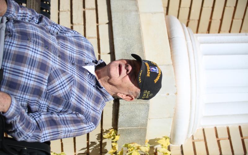 Elbert County native Master Sergeant Starke Jaudon served 20 years in the United States Army and Army National Guard. Jaudon served all around the globe, including a tour in Vietnam. (Photo by Mark Wells)