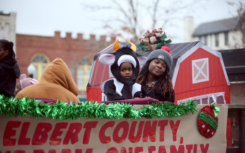 Scenes from the Elbert County Chamber of Commerce Christmas parade Dec. 7 in Elberton. (Photo by Mark Wells)