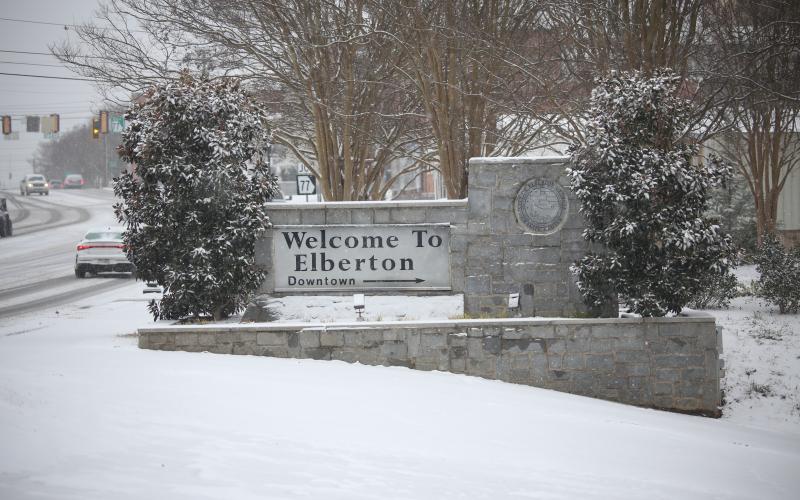 A snowstorm dusted Elbert County with a layer of snow Jan. 10. (File photo by Mark Wells)