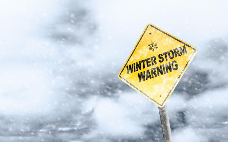 Winter storm warning
