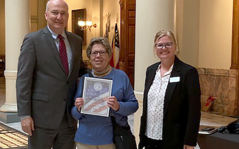 Keep Elbert County Beautiful was awarded the Governor's Circle award for 2025. (File photo courtesy of Pam Allgood)