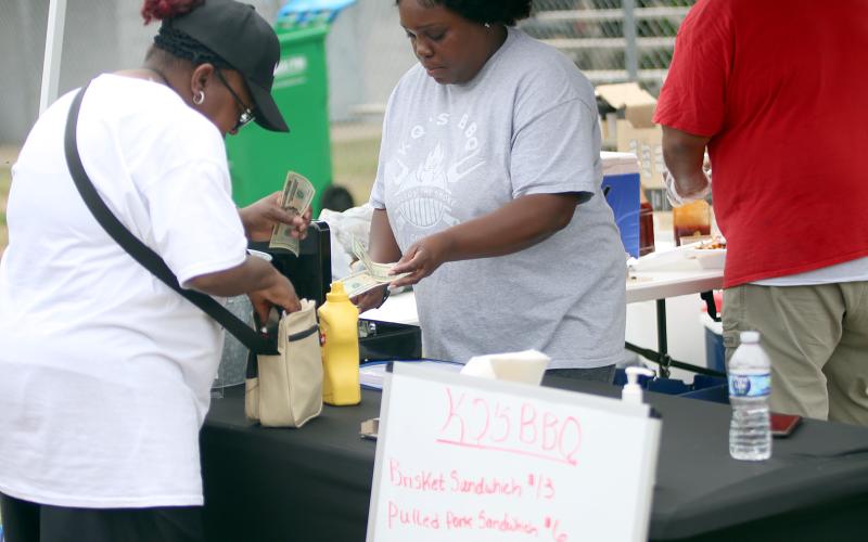 The City of Bowman hosted the annual Bowman Spring Festival and first-ever Terry Dalton Memorial Car Show April 25. The event saw a variety of 51 cars on display while local vendors sold food and goodies to those in attendance. (Photos by Mark Wells)
