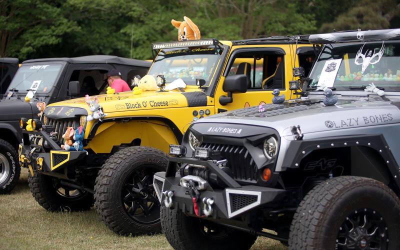 The Bowman Spring Festival and Terry Dalton Memorial Car Show had a wide variety of over 51 cars, jeeps or trucks in attendance April 25. (Photo by Mark Wells)