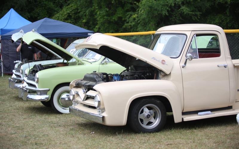 The Bowman Spring Festival and Terry Dalton Memorial Car Show had a wide variety of over 51 cars, jeeps or trucks in attendance April 25. (Photo by Mark Wells)