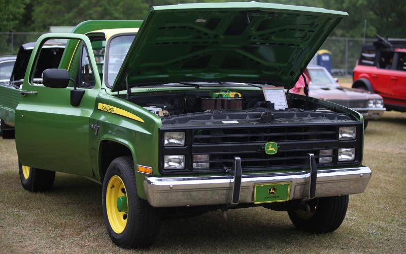 The Bowman Spring Festival and Terry Dalton Memorial Car Show had a wide variety of over 51 cars, jeeps or trucks in attendance April 25. (Photo by Mark Wells)