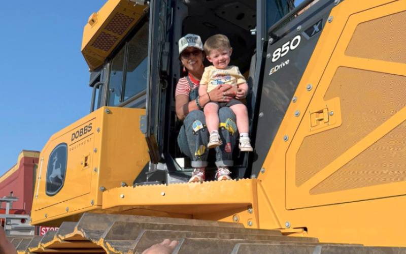 The City of Elberton held its first Touch-a-Truck event April 23 on the downtown square. The event featured a square-full of various working vehicles from school buses to well-drilling rigs. (Photos by Beth Yeary)