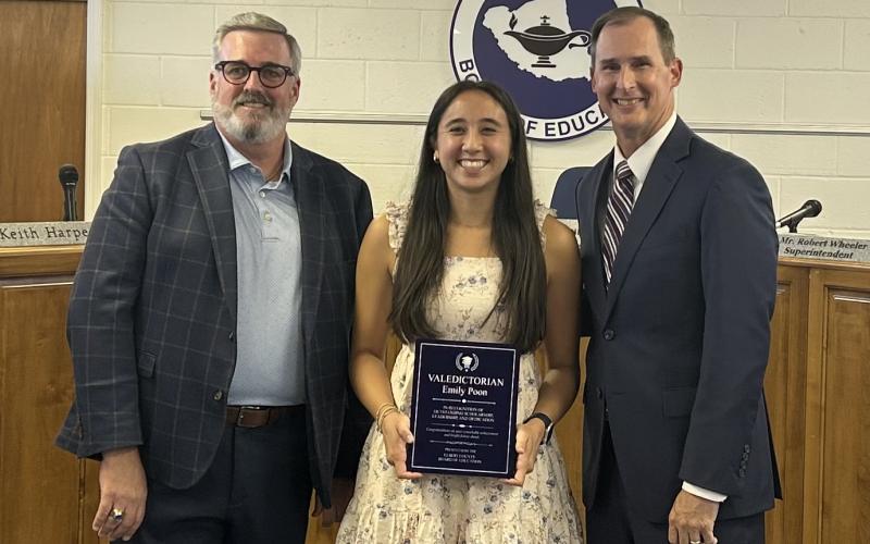 Emily Poon is the Class of 2026 Elbert County Comprehensive High School valedictorian. (Photo by Bo Underwood)