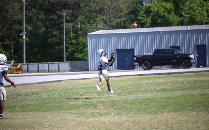 The Elbert County football team held spring practice last week to prepare for the 2026 football season. The Blue Devils went 5-7 last season, beating Oglethorpe in the first round of the playoffs before falling to Gordon Lee in a close 17-12 loss in the next round. This will be the team's second season under head coach Andy Dyer. (Photos by Bo Underwood)
