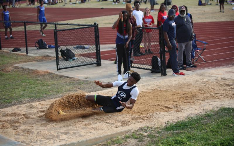 D.K. Winn competed for Elbert County at the GHSA A Division I state championships. (Photo by Bo Underwood)