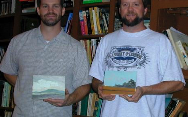 Joe Samuel Starnes and Lee Wells are longtime friends, dating back to their time living in New Jersey in the early 2000s. (Photo courtesy of Joe Samuel Starnes)