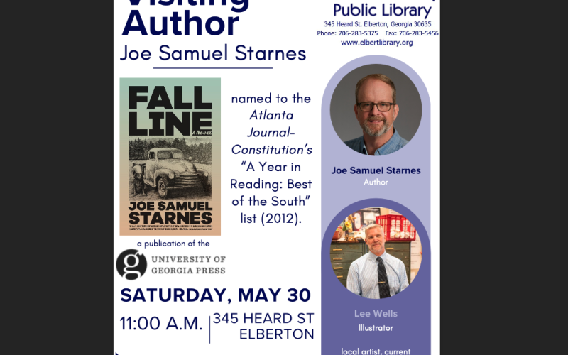 Event flyer courtesy of Elbert County Public Library