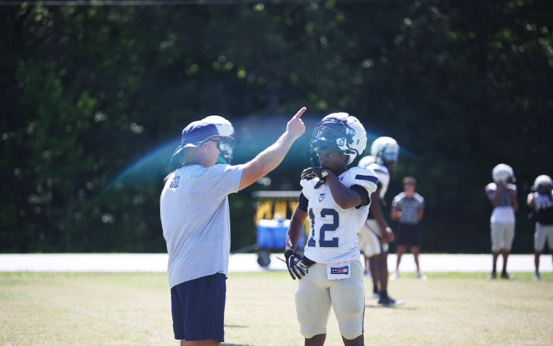 The Elbert County football team held spring practice last week to prepare for the 2026 football season. The Blue Devils went 5-7 last season, beating Oglethorpe in the first round of the playoffs before falling to Gordon Lee in a close 17-12 loss in the next round. This will be the team's second season under head coach Andy Dyer. (Photos by Bo Underwood)