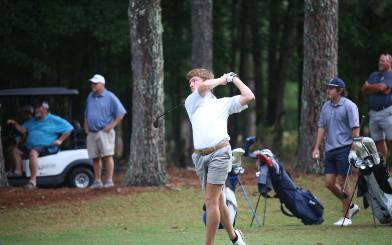 Madden Drake shot a 159 at the 2026 GHSA state championships and finished ninth overall. (Photo by Bo Underwood)