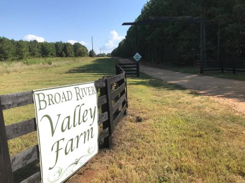 Anthony Shoals Preservation Group, a watchdog group organized to keep an eye on operations at Broad River Valley Farms (above) on River Road, kept a watchful eye on the actions of the Oglethorpe County Commissioners, who attempted to stop soil amendment applications on farms in Oglethorpe County. Those actions were struck down by Senior Superior Court Judge David Sweat in a court order issued in Oglethorpe County on Dec. 7. (Photo by Jones)