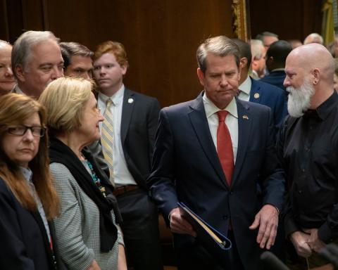 Photo from the office of Gov. Brian Kemp