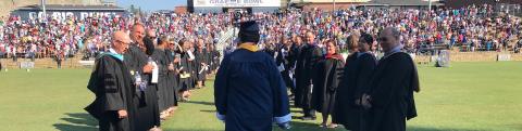 File photo from 2019 graduation 