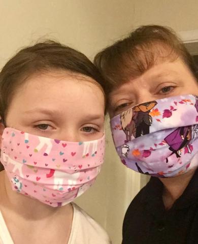 Chloe (left), Christy David