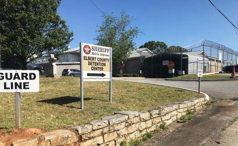 Of the 21 full-time Elbert County Detention Center Officers working for the Elbert County Sheriff’s Office, 13 have tested positive for COVID-19. (Photo by Jones)