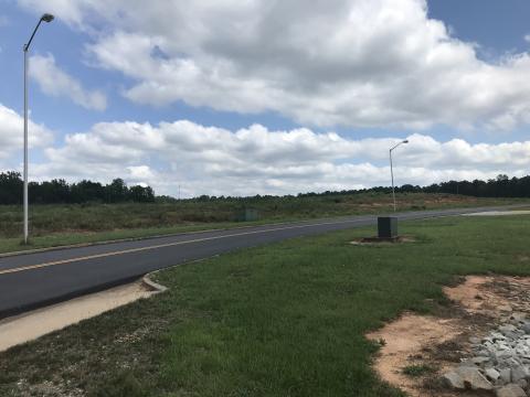 Land within the Elbert County Industrial Park. (Photo by Jones)