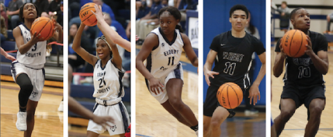Aaniyah Allen, Niya Moon, Terrace Hester, Jaden Brown and Jamil Burton were selected to the Region 8AA first team all-region.