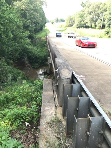 This bridge, built in 1939 and widened by the Georgia Department of Transportation in 1993, will be replaced, according to DOT documents. A detour bridge will be built around the bridge until the current bridge can be replaced. (Photo by Jones)