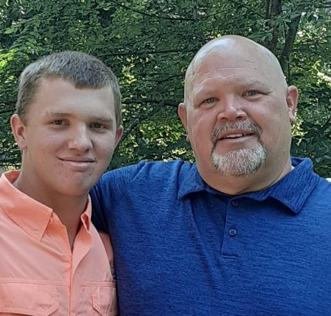 Don Bray (right) – shown here with son Skyler Bray – will qualify to run for mayor.