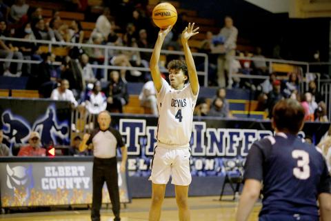 Kane Hughes was named the player of the game against East Forsyth after putting up 15 points for the Devils Nov. 27. 