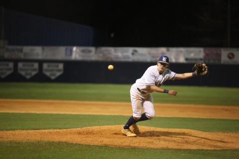 Diamond Devils Landen Ingram (above), Carson Adams and Head Coach Lance Ingram were named the Region 8AA pitcher, player and coach of the year. (Photo by Scoggins)