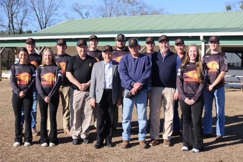 The Bowman Gun Club is now home to the Emmanuel College Clay Target team (pictured above).