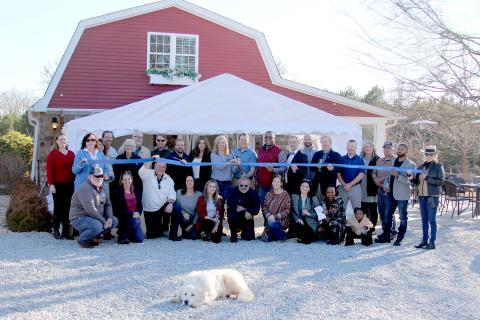 The Elbert County Chamber of Commerce held a ribbon cutting for Blue Cielo Farms Friday, Feb. 3. (Photo by Scoggins)