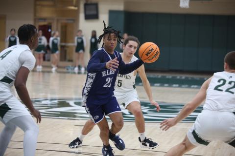 The Blue Devils, and senior Trustin Allen, wrapped up their season following a 75-51 loss against Darlington in the first round of the GHSA state playoffs Feb. 22. (File photo by Scoggins)