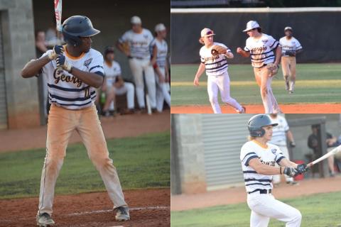 Members of Team Georgia during the 2023 FCA Georgia/South Carolina Baseball Classic at Emmanuel College included Elbert’s Landen Ingram, Canaan Browner and Brant Brady. The team included players from Elbert, Franklin, Hart, Lincoln, Madison and Oglethorpe counties. Devils Head Coach Lance Ingram led the team against students and coaches from South Carolina schools. (Photos by Shane Scoggins, Franklin County Citizen Leader)