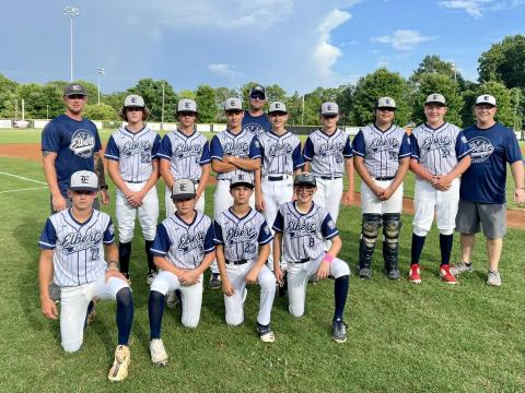 The ECLL Junior League baseball team includes Eli Alexander, Ky Alford, Matthew Coker, Brock Dye, Carson Eaves, Eli Evans, Brayden Lyons, Carlos Martinez, Harrison Ray, Owen Robertson, Dakota Toole, Mitchell Wheeler and Head Coach Adam Toole.