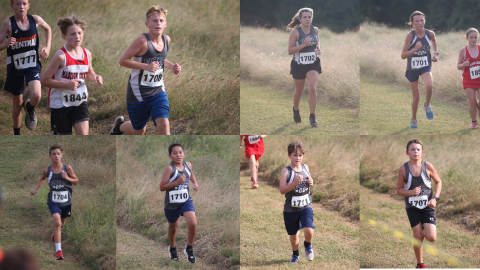 The Elbert County Running Rams competed in the NEGIAA Region Championship hosted by Franklin County Sept. 26. The Rams finished in seventh place at the meet while the Lady Rams had a runner in 23rd place and a runner in 55th place. (Photos by Wells)