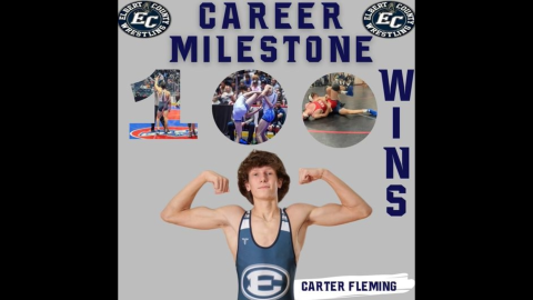Carter Fleming recorded his 100th career win during the Panther Scramble Nov. 11. 