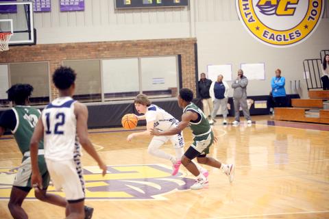 Junior Grady Jones was named to the Region 8A Division 1 all-region team after the conclusion of this year’s region tournament. (Photo by Wells)