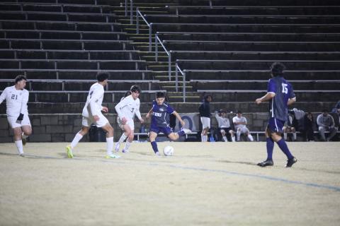 Pablo Medellin and Daniel Ezqueda led the Devils in scoring last week as they accounted for nine goals over the last two games. The two Devil soccer players also lead the team in scoring this season as they have combined for a total of 33 goals this year. (File photo by Wells)