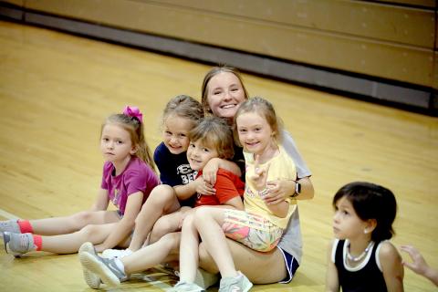 The Elbert County Lady Devil cheerleaders hosted their annual youth cheer camp June 17 through June 19. (Photo by Wells)