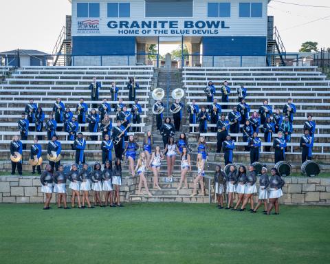 Blue Devil Marching Band (Photo submitted by Mercer Harris)