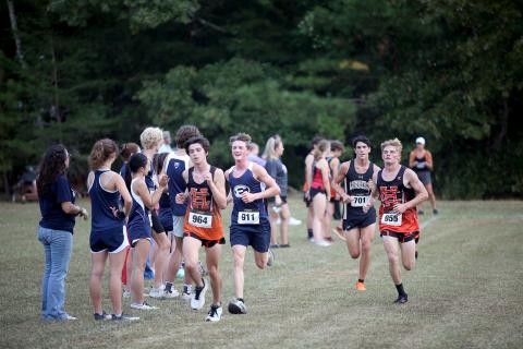 Ezra Adamson is set to run with the Elbert County Blue Devils cross country team in the upcoming Class A Division 1 Sectional Meet Nov. 2. (File photo by Wells)