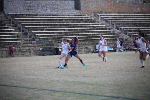 Victoria Medellin scored four of Elbert’s five goals in their road win over Oglethorpe March 21. (File photo by Wells)