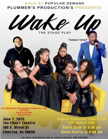 Elberton native Shokoa Plummer's "Wake Up: Hell is Real" is debuting on the Elbert County stage June 7. 