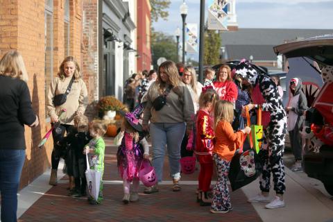 Main Street Elberton's Downtown Skelebration is scheduled to be held this weekend on the downtown square. (File photo by Rose Scoggins)