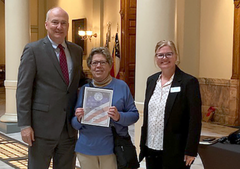 Keep Elbert County Beautiful was awarded the Governor's Circle award for 2025. (File photo courtesy of Pam Allgood)