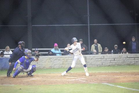 Third baseman Sam Amabile was a GHSA All-State second team selection for 2026. (Photo by Bo Underwood)