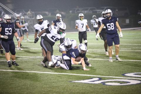 Braylen Huff (9) will anchor Elbert County's secondary this season. (Photo by Bo Underwood)